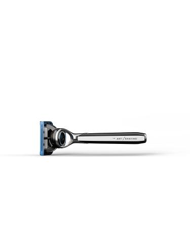 The Art of Shaving Travel Kit - Men's Razor with Lavender Pre-Shave Oil, Shaving Cream, Brush, and After-Shave Balm - 1oz/1.5oz - Buy Online on GoSupps.com