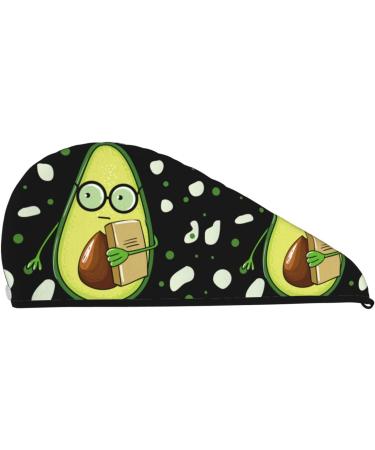 Super Absorbent Avocado Microfiber Hair Towel Wrap for Long Curly & Thick Hair Quick Dry Coral Velvet Hair Cap for Women - Buy Online on GoSupps.com