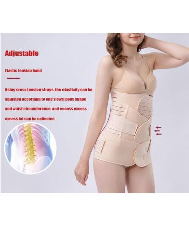 Women s Postnatal Girdle - Adjustable Belly Wrap for Abdominal Tightening & Body Shaping - Black Waist Trainer - Buy Online on GoSupps.com