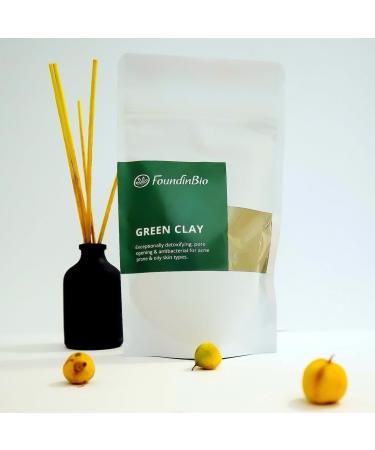 French Green Clay Powder Montmorillonite For Cleanse And Detoxify Skin and Body Detox Natural - Buy Online on GoSupps.com