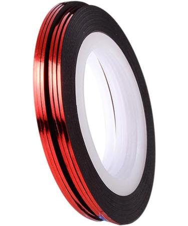 Nail Striping Tape Line Adhesive Nail Sticker Nail Art Decoration Nail Strips Sticker Red template - Buy Online on GoSupps.com