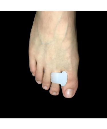 Feifanshop Toe Stretcher - 4x Gel Toe Spreader for Bunion Correction Overlapping Toes & Hammer Toes Relief - Buy Online on GoSupps.com