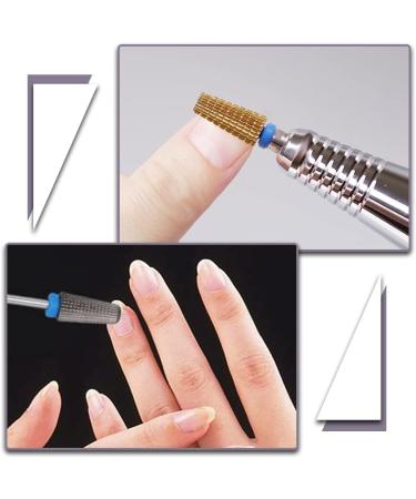 Nail Drill Bits Remove Gel Nail File Bits Tungsten Steel Nail Mill Bits for Remove Nails Remove Dead Skin Polish Shape and Exfoliate - Buy Online on GoSupps.com