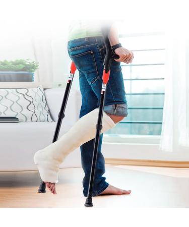 Forearm Crutches Adults Aluminum Ergonomic Crutches Lightweight Orthopedic Crutches Walkers for The Elderly Disableda (Size : 1 Pair) Anniversary Lucky Star - Buy Online on GoSupps.com