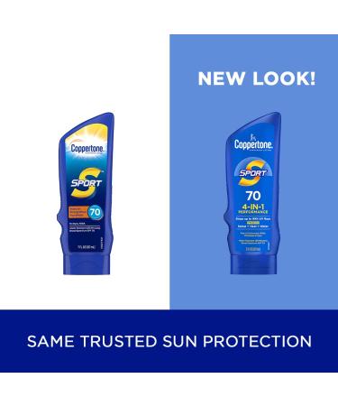 Coppertone Sport Sunscreen Lotion SPF 70 - Long-lasting Protection 7 fl oz - Buy Online on GoSupps.com