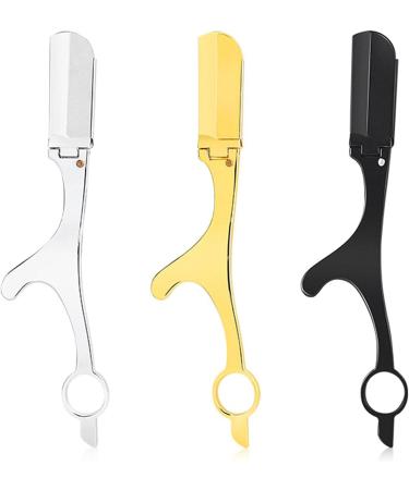 Razor Straight Edge Seal Streamlined Hair Trimmer | Zinc Alloy Manual Shaver Tool for Home & Salon - Perfect for Men - Buy Online on GoSupps.com