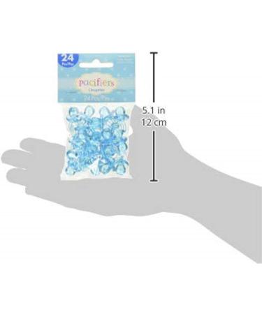 Blue Pacifier Baby Shower Favor Charms - Set of 24 - Buy Online on GoSupps.com