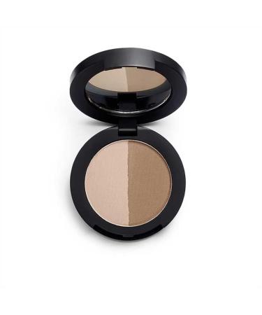 Revolution Pro - Duo Brow Powder Eyebrow Eyeshadow - Medium Brown