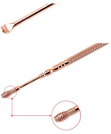 3-Piece Ear Wax Removal Set - Ear Pick Kit, Curette Cleaner, Ear Cleaning Tool - Buy Online on GoSupps.com