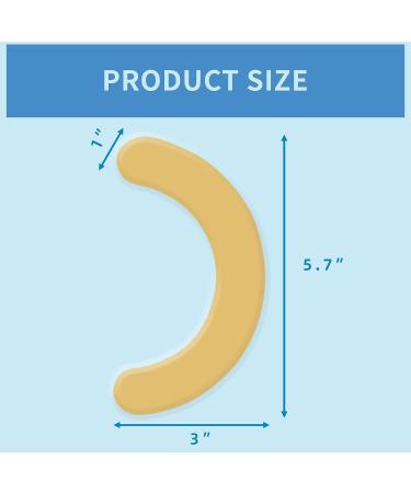 20 Pcs Hydrocolloid Skin Barrier Strips - Ostomy Supplies for Colostomy Bags - Waterproof Half Rings for Sealing Ostomy Bag - Buy Online on GoSupps.com