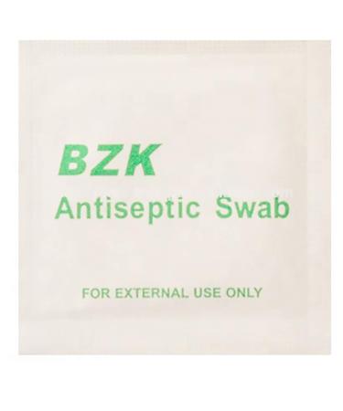 Pantryware Essentials - PE-BZK-100 Sanitizing Skin Wipe Individual Packet BZK (Benzalkonium Chloride) Unscented Pack of 100