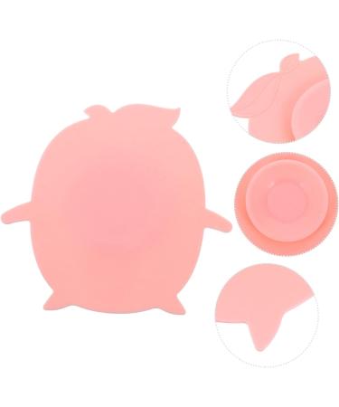 Hohopeti Suction Cup Mat - Kids Placemat for Toddlers and Babies - Pink 11.5X10.5cm - Buy Online on GoSupps.com
