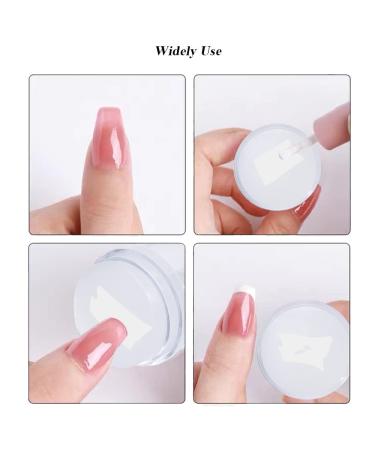 French Nail Stamper - Silicone Nail Art Stamping Jelly with Scraper for DIY Decoration - Buy Online on GoSupps.com