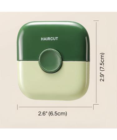 Trimpocket Hair Trimmer/Comb Kids Zilarr 2-in-1 Hair Trimmer & Manual Bangs Trimmer Comb Double-Sided Razor Cutter with Cover Blades Replaceable (Green) - Buy Online on GoSupps.com