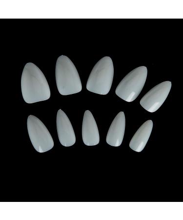False Nails - Full Cover Oval Nail Art Tips | 500pcs Natural Color | International Shipping - Buy Online on GoSupps.com