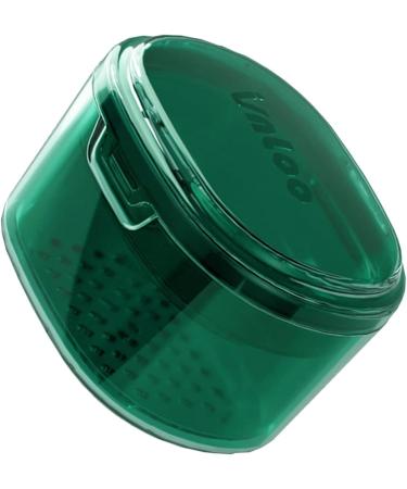 Minkissy Retainer Storage Box - Small Braces Bag & Cleaner Case for Dentures | Travel & Bathroom Organizer - Buy Online on GoSupps.com