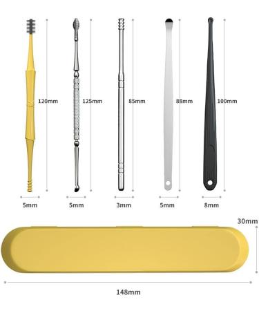 MACIMO Ear Cleaner - Reusable Earwax Removal Tool & Ear Pick Cleanser (Color A) - Buy Online on GoSupps.com