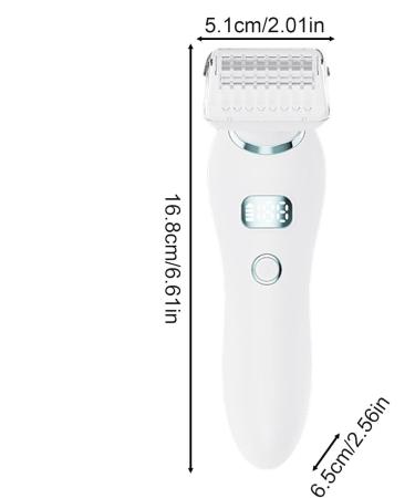 Electric Trimmer for Women Hair Clipper for Women Portable Electric Epilator with Sliding Bikini Trimmer Facial Shaver Personal Groomer for Bikini Leg Arm Armpit - Buy Online on GoSupps.com