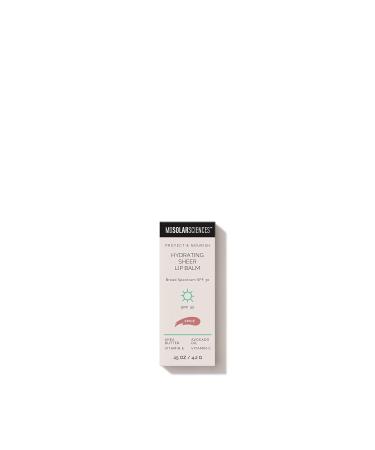 MDSolarscapes Hydrating Sheer Lip Balm SPF 30 - Natural Vegan Lip Moisturizer for Sun Defense - Chemical Free Creamy & Smoothing Balm in Spice - Buy Online on GoSupps.com