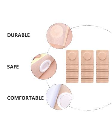 100pcs Corn Cushions Toe Pad - Corn Remover & Callus Removal Moleskin Tape - Heel Adhesive Sticker for Feet - Buy Online on GoSupps.com