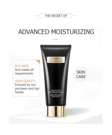 VENZEN Advanced Hydrating Cleanser with Niacinamide - Natural Moisturizing Effect - 100g | Shop Internationally - Buy Online on GoSupps.com