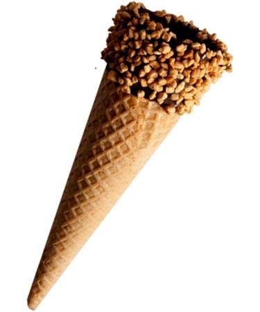 170 Medium Size Rolled Paper Cones with Grain Coating Grain Pumpkin for Ice Cream - Buy Online on GoSupps.com