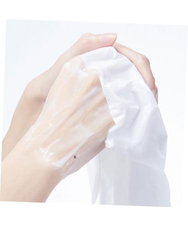 Ipetboom 2 Pairs Hand Mask Hand Moisturizing Cover for Hand Nourishing Hand Cover Exfoliating Hand Treatment Gel Boat Socks Gel Remover Non-Woven Fabric Care White Cat Paw - Buy Online on GoSupps.com
