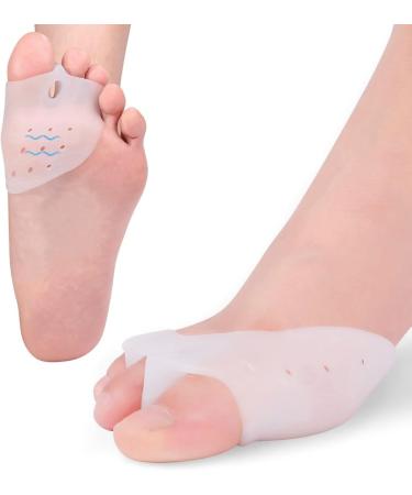 Buy Bunion Correct Gel Toe Spreader - High-Quality Silicone Forefoot Cushions for All-Day Relief | Ventilated Design for Sports & Comfort - Buy Online on GoSupps.com