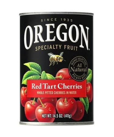 Oregon Red Tart Cherries 14.5 oz - Pack of 4 | Premium Quality, Great for Baking and Snacking - Buy Online on GoSupps.com
