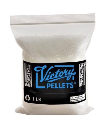Victory Pellets 1 LB Plastic Poly Pellets to Fill, Stuff & Add Weight to DIY Projects & Crafts. Made in USA.