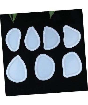 COHEALI 21 Pcs Epoxy Resin Silicone Molds Diy Epoxy Mold Diy Mold Pendant Accessories Tag Whitex3pcs 8X9CMx3pcs - Buy Online on GoSupps.com