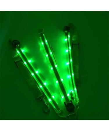 Dowoa LED horse harness rechargeable USB LED chest strap horse harness with LED light spot light horse harness Best view for riding in dark environments Green - Buy Online on GoSupps.com