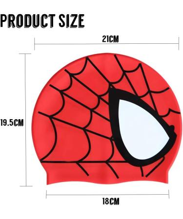 Children's Bath Cap & Swimming Cap - Comfortable Silicone Hood for Boys & Girls Perfect Fit for All Hair Types - Buy Online on GoSupps.com