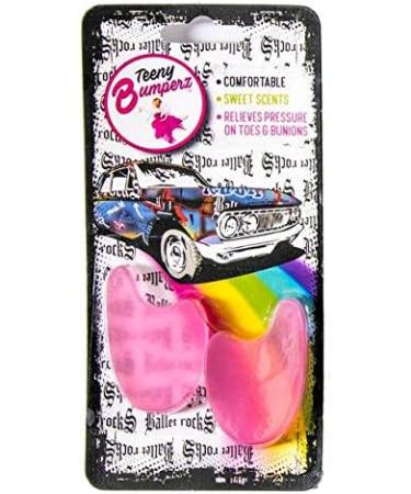 BALLET ROCKS Scented Silicone Gel Pointe Shoe Toe Pads - Pack of 2, Strawberry Pink - Buy Online on GoSupps.com
