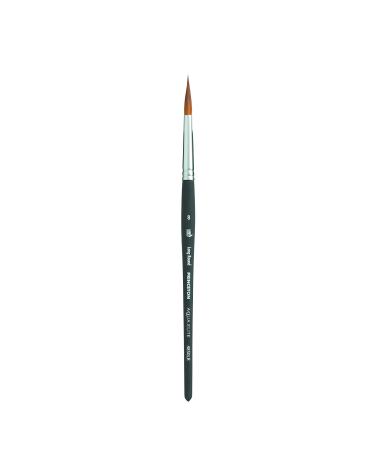 Princeton Artist Brush Co. Lauren Series 4350 - Short Handled  Round Size 12 - Single Golden Synthetic Paintbrush for Watercolor and  Acrylic Painting