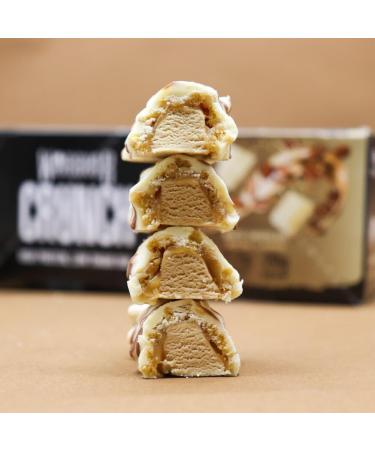 White Choc Mocha Warrior CRUNCH Protein Bars - 12 Count Pack - Buy Online on GoSupps.com