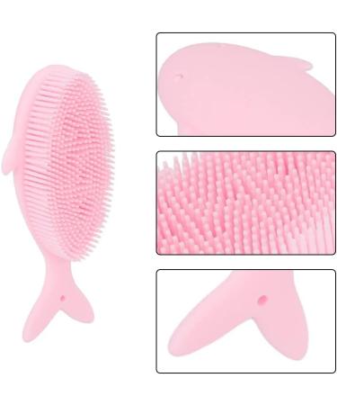 Soft One-Sided Bath Shampoo Brush - Exfoliating Body Scrubber for Wet and Dry Brushing - Buy Online on GoSupps.com