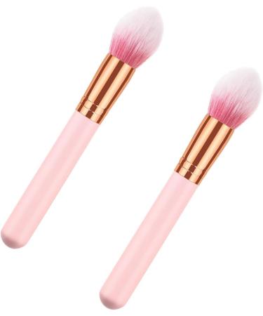 CANIGHT 2pcs Professional Makeup Brush Concealer Brush Cosmetics Brush Cosmetics Powder Brush Wooden - Buy Online on GoSupps.com