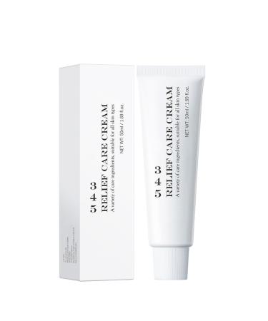 Aislor 50ml Daily Face Moisturizer for All Skin Types - Nourishing Cream for Soothing Relief and Hydration White One Size One Size White