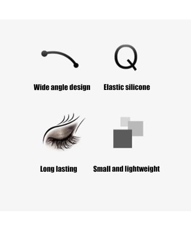 Ergonomic Shape Design Cute Eyelash Curler Set with High Elastic Silicone for 3D Makeup Effect Easily Carrying (-1417220001512) ZJchao52w0g9g4r6-12 - Buy Online on GoSupps.com