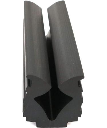 LQ Industrial Golf Shaft Clamp 2PCS Black Rubber Vise Clamps for Club Regripping & Repair - Buy Online on GoSupps.com