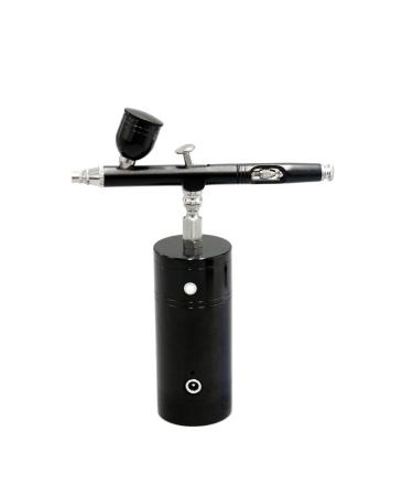 Spray Gun Portable Rechargeable Mini Air Gun Kit with Compressor Air-Brush Paint Spray Gun Airbrush Set for Nail Art Cake Fog Mist Sprayer Car/Furniture Spraying Tool for Car DIY Craft (Color : to One Size Tool21