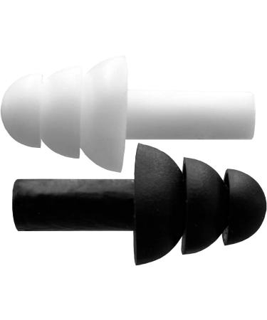 AudioArrest Reusable Silicone Earplugs with Travel Bag - Noise Reduction for Sleep, Swimming, Concerts, Shooting - 2 Pairs with Bonus Velvet Bag - Waterproof & Comfortable - Buy Online on GoSupps.com