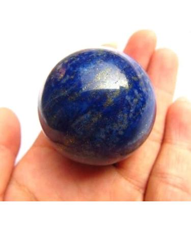 Natural Crystal Rough 1 Piece 40-50mm Natural Lapis Lazuli Crystal Magic Ball Stones - Buy Online on GoSupps.com