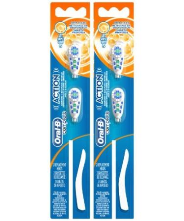 Oral B CrossAction Power Dual Clean Replacement Head  Soft - 2 ct - 2 pk - Buy Online on GoSupps.com