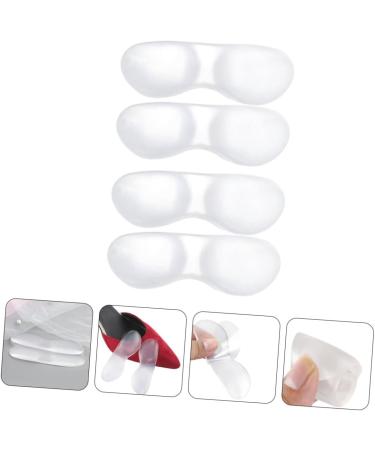 FRCOLOR High Heel Stickers - 8 Pairs Wear-Resistant Heel Pads for Comfort | Ideal for Women's Shoes & Outdoor Accessories - Buy Online on GoSupps.com