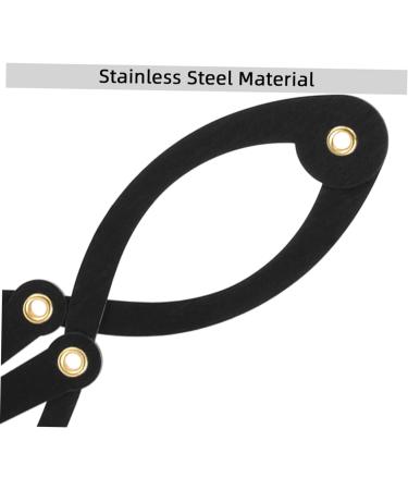 Angoily Tool Eyebrow Drawing Eyebrow Positioning Ruler Eyebrow Rulers Measuring Ruler Metal Stainless Steel - Buy Online on GoSupps.com