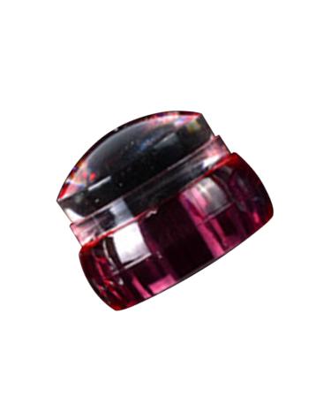 minkissy 2 Set Nail Art Stamping Tool Nail Stamping Plate Nail Stamper Clear Nail Polish Transparent Nail Polish Nail Art Tool Nail Tools Nail Art Stamper Manicure Mold 3*3*2cm Red