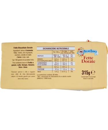 Mulino Bianco Biscuits Le Dorate 315 g Biscuits Bis - Buy Online on GoSupps.com
