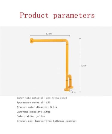 handrail Grab Rails Shower Safety Grab Bar for Bathtub Grab Bars for Bathroom Disabled Elderly Barrier-Free Stainless Steel Handrails Ba - Buy Online on GoSupps.com